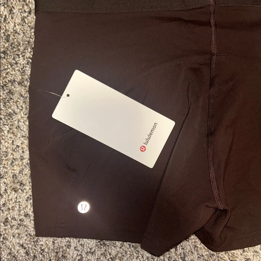 LULULEMON License to Train dark brown shorts - Picture 5 of 5